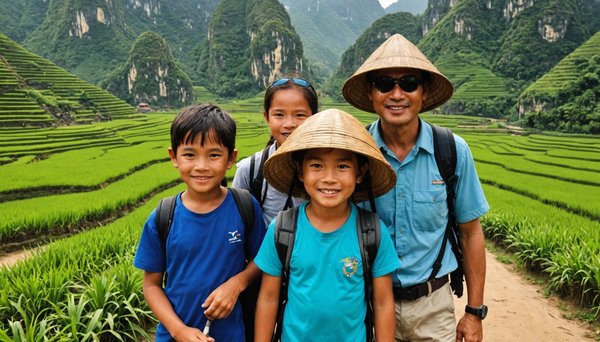 Voyage en famille au vietnam : des aventures à partager